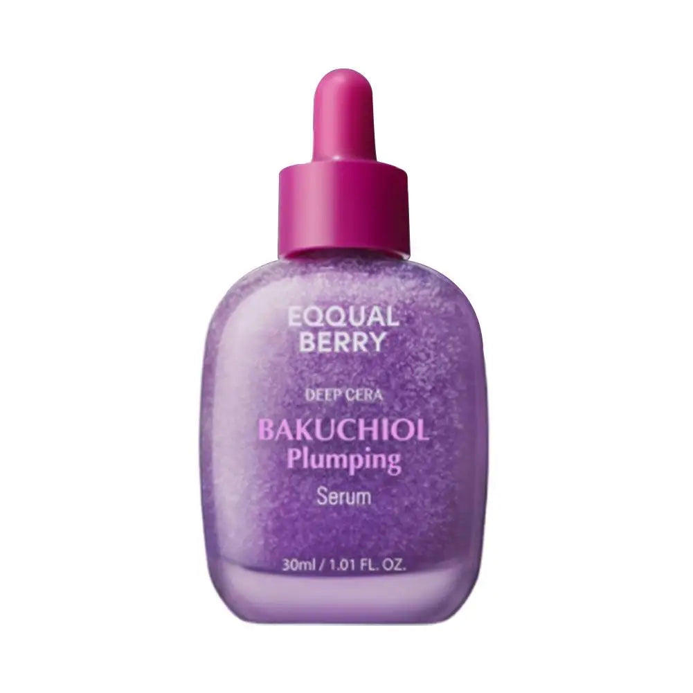 NEW EQQUALBERRY Face Care Serum Moisturizing &Nourishing Brightening Illuminating Bakuchiol Plumping Serum Skincare Beauty Tool