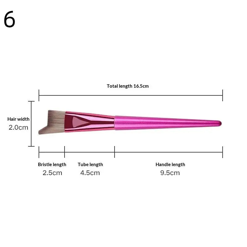Makeup Brush - Premium Quality Cosmetic Brushes For Face And Eyes Foundation Powder BB Cream Blush