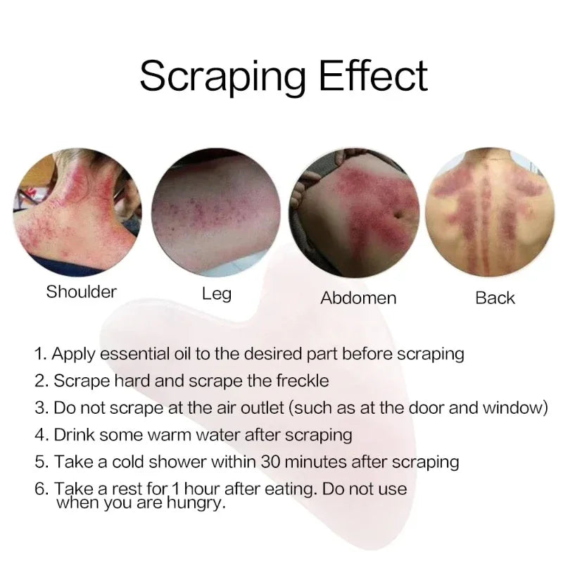 Jade Massagers For Face Body Gua Sha Scraper Beauty Facial Roller Set Natural Gouache Stone Massage Slimming Skin Care Lift box