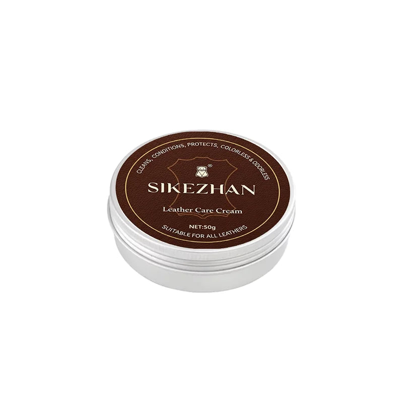 Leather Shoe Care Cream – Colorless Shoe Polish and Leather Conditioner To Clean, Nourish, Restore and Protect Shoes and Boots