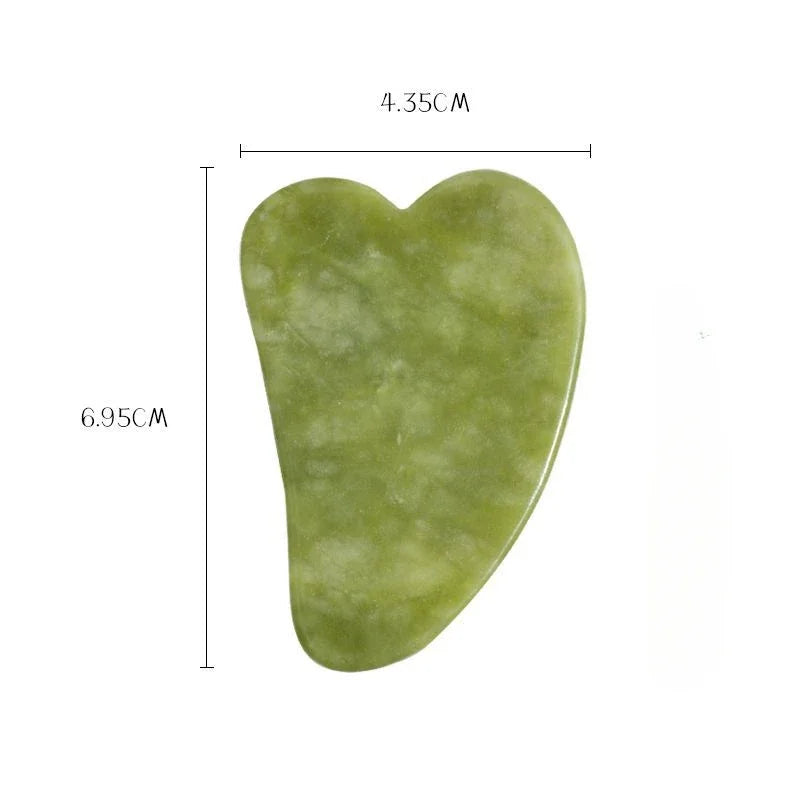 Jade Massagers For Face Body Gua Sha Scraper Beauty Facial Roller Set Natural Gouache Stone Massage Slimming Skin Care Lift box