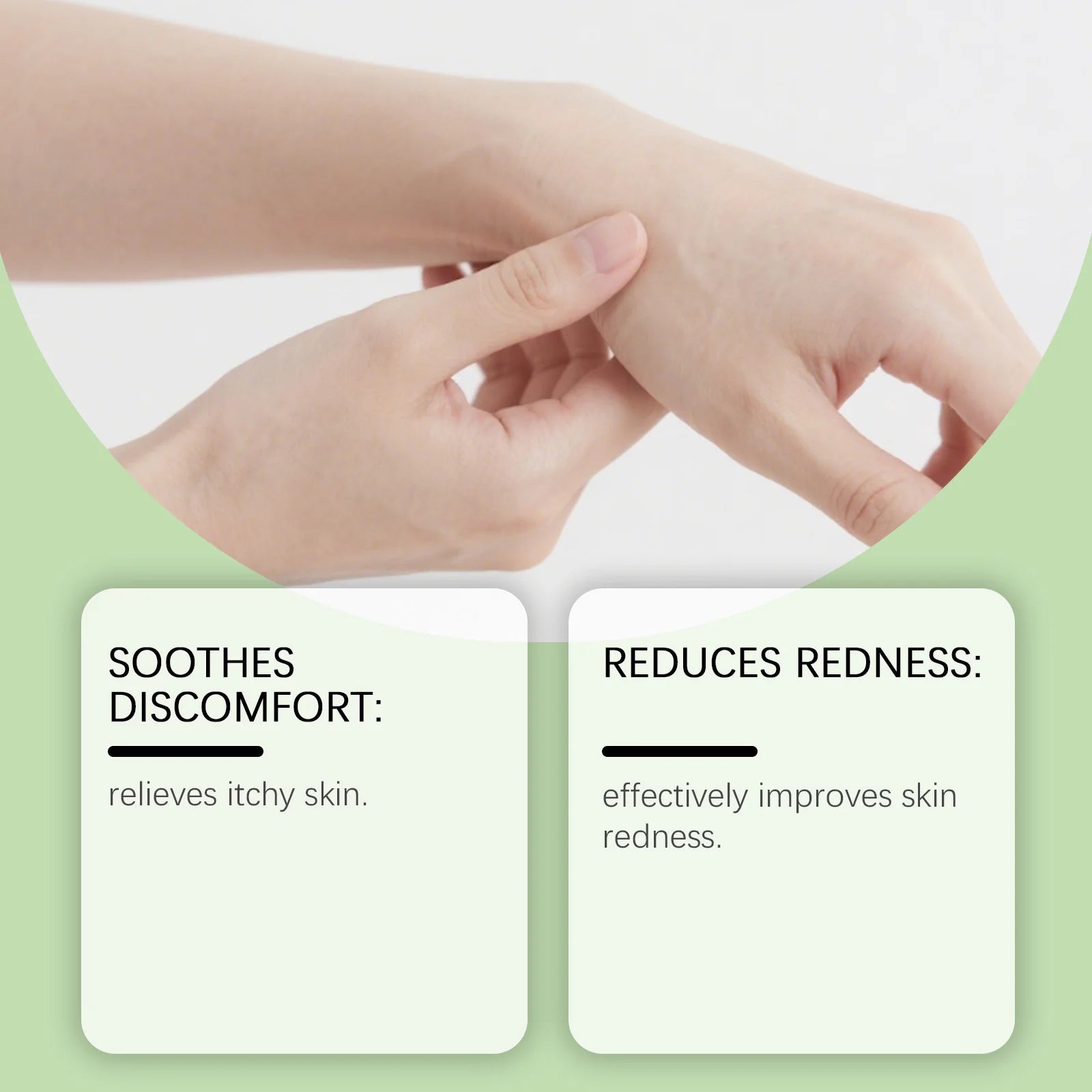 Skin care cream with herbal ingredients, refreshing and moisturizing, gentle, hydrating, and protecting body skin