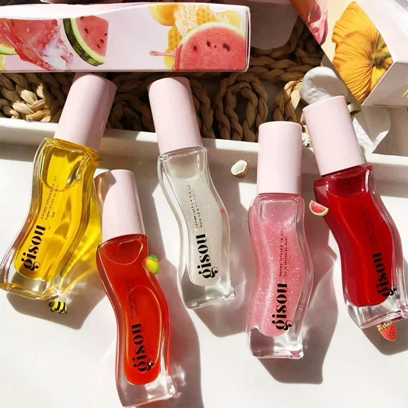 Fashion Gisou Honey Infused Hair Care Oil Improve Dry Restless Hair Care Soft Long Lasting Fragrance Retention Hair Conditioner