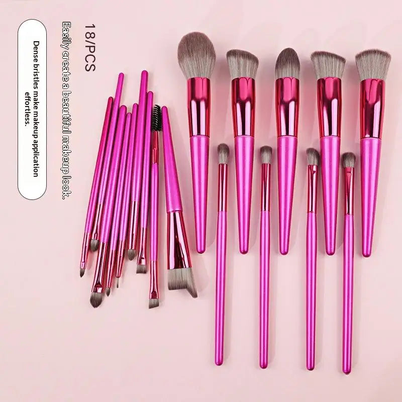 Makeup Brush - Premium Quality Cosmetic Brushes For Face And Eyes Foundation Powder BB Cream Blush