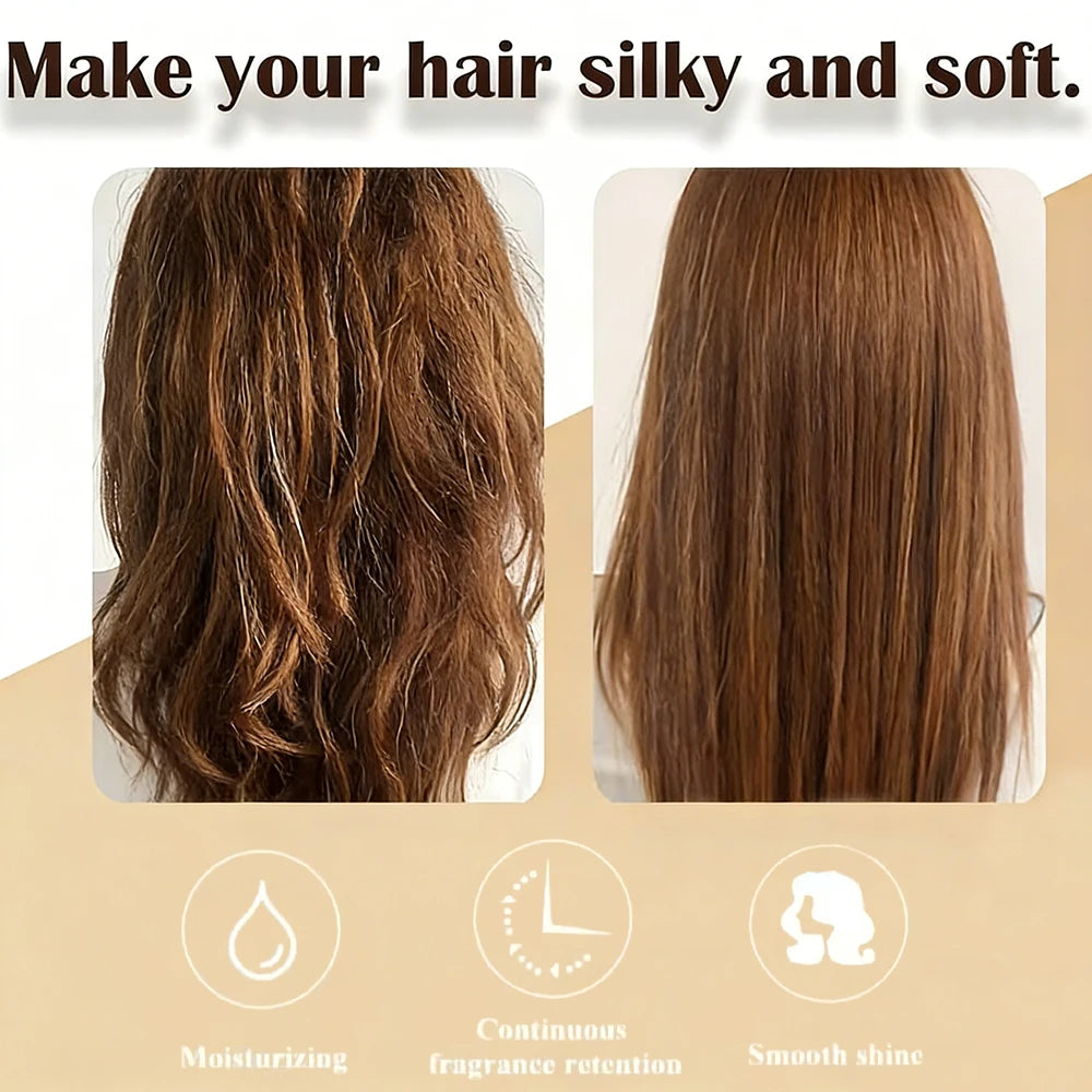 100ml hair care essential oil, dry hair, long-lasting fragrance and smooth essential oil, for girlfriends and mothers on holiday