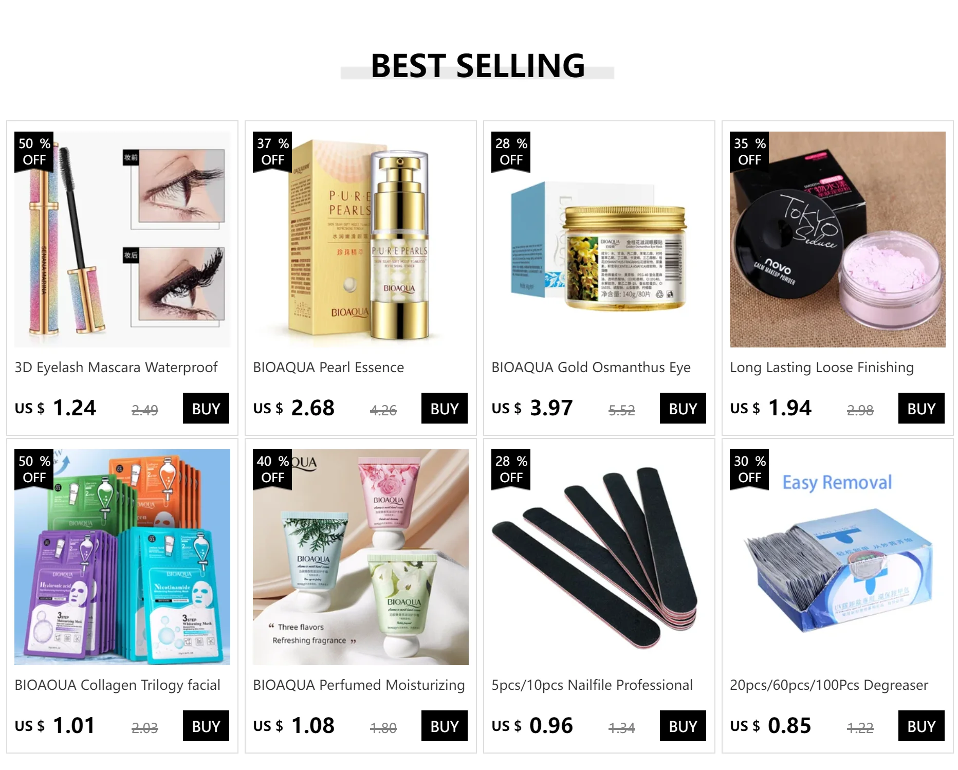 BIOAQUA Hyaluronic Acid Day Cream Whitening Moisturizing Anti Wrinkle Anti Aging Face Cream Face Care