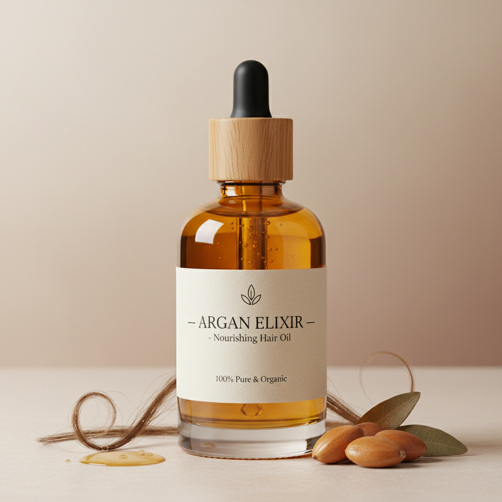 Pure Argan Nourishing Hair Oil